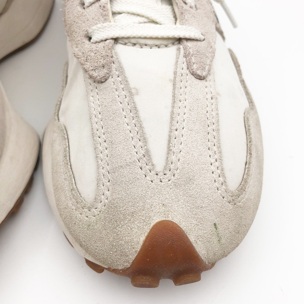 New Balance Shoes Womens 9 327 Moonbeam Leopard Sneakers White Tan Trainers - Picture 8 of 16